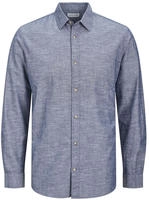 Jack & Jones Langarmhemd "JJESUMMER SHIRT LS SN" mit Hemdkragen