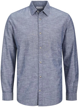Jack & Jones Summer Langarmhemd (12269315) faded denim