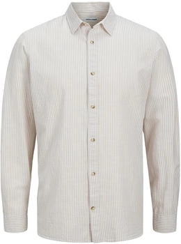 Jack & Jones Summer Langarmhemd (12269315) oxfordtan/stripe