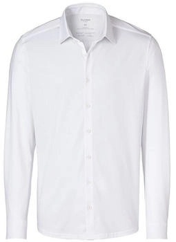OLYMP No. Six 24/Seven Stretch Hemd aus Jersey Super Slim Kent (4841-44-00) weiß
