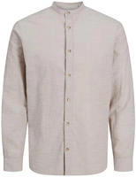 Jack & Jones Hemd Summer 12269319 Beige Comfort Fit Herren