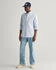 GANT Stückgefärbtes Regular Fit Leinen-Hemd (3240120) light blue