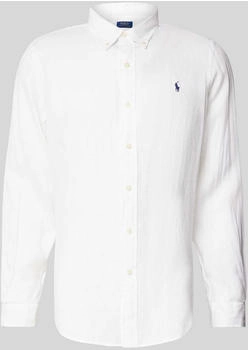 Polo Ralph Lauren Custom-Fit Leinenhemd (100040550) weiß
