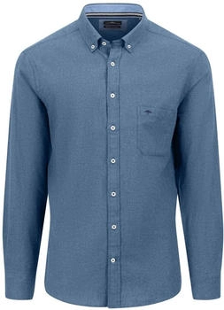 Fynch-Hatton Flanell-Hemd aus Baumwolle mit Button-Down Kragen (14106040) cloud blue