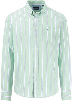 Fynch-Hatton Hemd aus Baumwolle mit Button-Down Kragen und Streifen (15035280) turf green