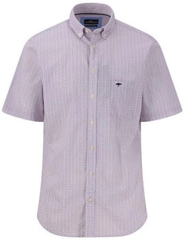 Fynch-Hatton Minimal Poplin Print Kurzarmhemd (15046121-461)