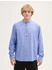 Tom Tailor Denim Relaxed Fit Tunika Hemd mit Leinenanteil royal blue chambray (1045187_34406)