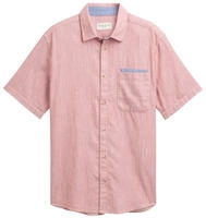 Tom Tailor 1046098, Tom Tailor Regular Fit Freizeithemd aus reiner Baumwolle Hellrot