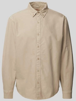 Levi's Freizeithemd Button-Down-Kragen beige