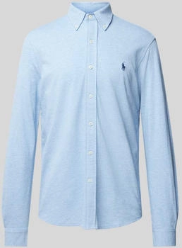 Polo Ralph Lauren Freizeithemd Logo-Stitching hellblau