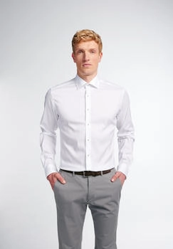 Eterna Langarmhemd SLIM FIT EASY IRON weiß Eterna Langarmhemd SLIM FIT EASY IRON weiß