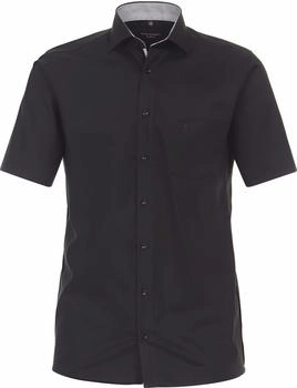 CASAMODA Kurzarmhemd 834080100 schwarz