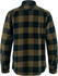 Fjällräven övik Heavy Flannel Shirt holzbraun dunkelblau 265-555