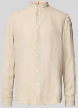 Boss Orange Leinenhemd 'Race' sand
