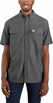 Carhartt Loose Fit Kurzarmhemd grau