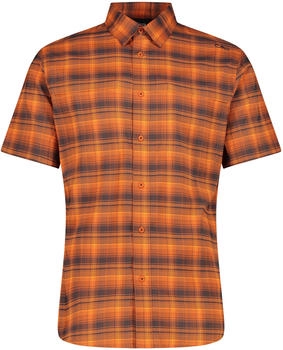 CMP MAN SHIRT ruggine flame antracite