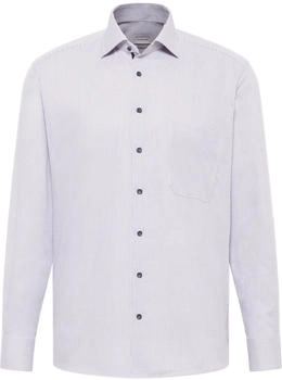 Eterna Twill-Hemd COMFORT FIT grau Eterna Twill-Hemd COMFORT FIT grau
