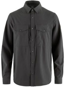 Fj&auml;llr&auml;ven Abisko Trekking Shirt M (87935) dark grey