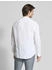 Boss Orange Leinenhemd 'Race' Regular Fit Stehkragen weiss