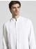 Boss Orange Leinenhemd 'Race' Regular Fit Stehkragen weiss