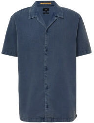 s.Oliver Resort Fit: Gewaschenes Hemd aus Strukturware blau 2169538.5884.