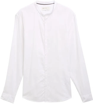 Tom Tailor Denim Hemd Struktur weiß