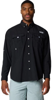 Columbia bahama ii langarmhemd schwarz 009