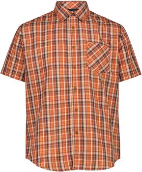CMP Men's Short Sleeve Checked Shirt (30T9937) antracite flame ruggine