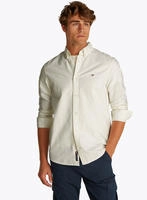 Tommy Jeans Langarmhemd "TJM REGULAR OXFORD" mit Rundhalsausschnitt,