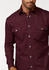 Arizona Jeans Langarmhemd im Western-Stil bordeaux