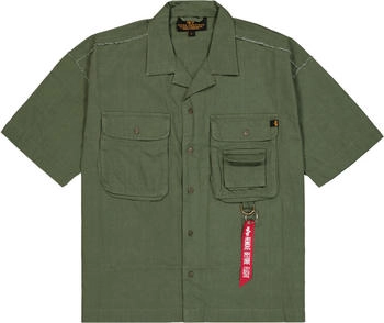 Alpha Industries Aloha Safari Shirt (156138) dark olive