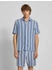 G-Star One Pocket Regular Hemd mehrfarbig deep blue irregular stripe D26183