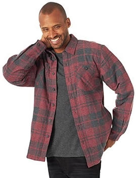 Wrangler Authentics Sherpa Lined Shirt Jacket aktuelles heather