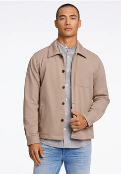 Lindbergh Modern Fit Hemdjacke sand