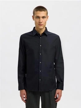 Selected SLHSLIMCLARK SHIRT LS NOOS schwarz