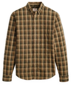 Levi's Authentic Button-Down Shirt (A7210) brown beige