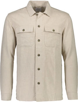 Lindbergh Relaxed Fit Leinenhemd beige