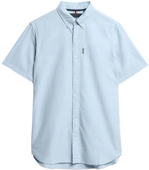 Superdry M4010944A Blaues Oxford-Hemd