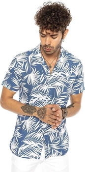 Redbridge Hawaii Hemd blau