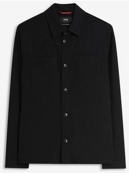 Cinque Overshirt Herren Regular Fit langarm schwarz