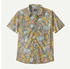 Go To Shirt flourish abundant blue: Patagonia Men's Go To Shirt