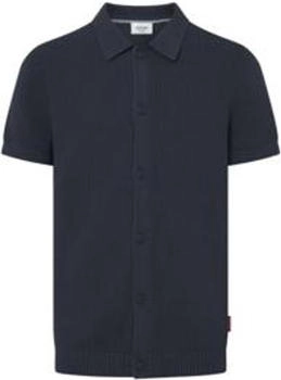 Joop! Hemd Regular Fit kurzarm blau