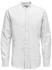Only & Sons Langarmhemd ONSCAIDEN LS SOLID LINEN MAO SHIRT NOOS weiß