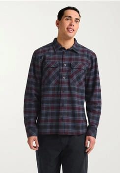 Jack Wolfskin Baja Flanell Hemd dunkelblau