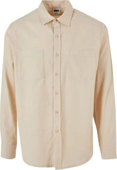 Urban Classics TB6357-Flanell Hemd sand