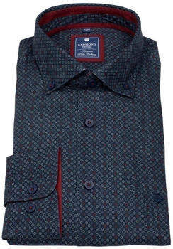 Redmond Comfort Fit Hemd rot blau Redmond