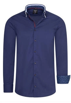 Rusty Neal Overhemd Regular Fit blau