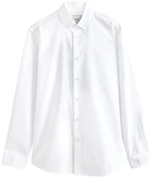 Next Fashion Langarmhemd Pflegeleichtes Slim Fit Hemd Doppelmanschette