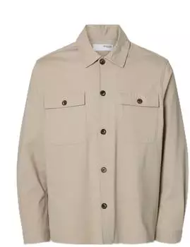 Selected SLHREG LORENT BI-STRETCH Langarmhemd