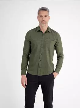 Lerros Langarmhemd nordic olive